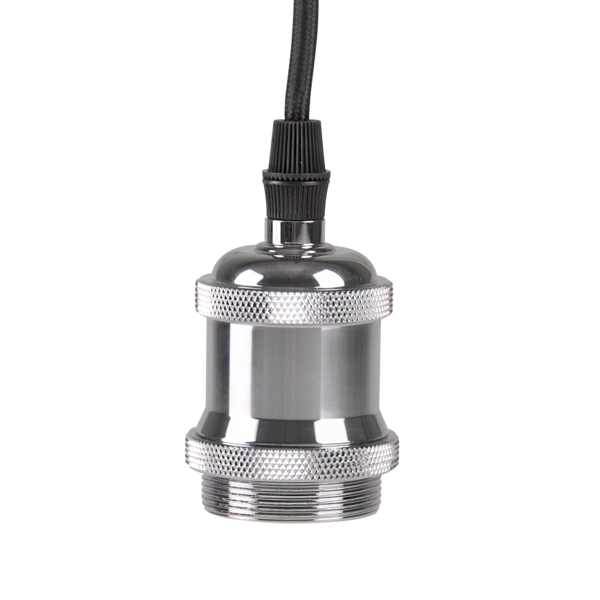 Kabel za napajanje 1xE27/20W/230V sjajni krom
