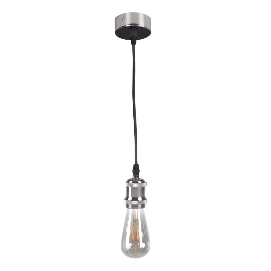 Kabel za napajanje 1xE27/20W/230V sjajni krom