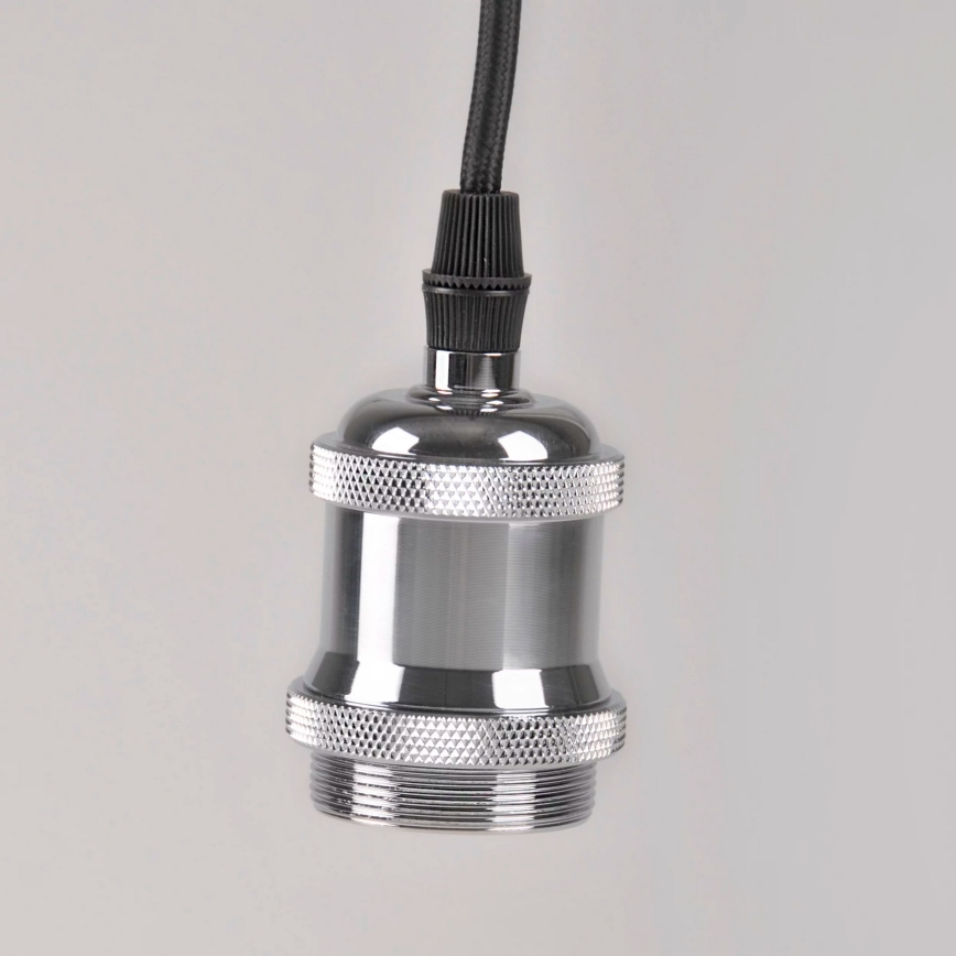 Kabel za napajanje 1xE27/20W/230V sjajni krom