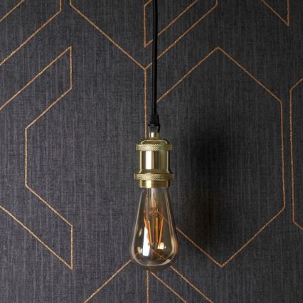 Kabel za napajanje 1xE27/20W/230V zlatni