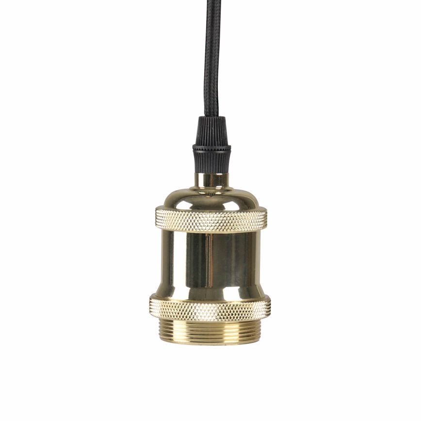 Kabel za napajanje 1xE27/20W/230V zlatni
