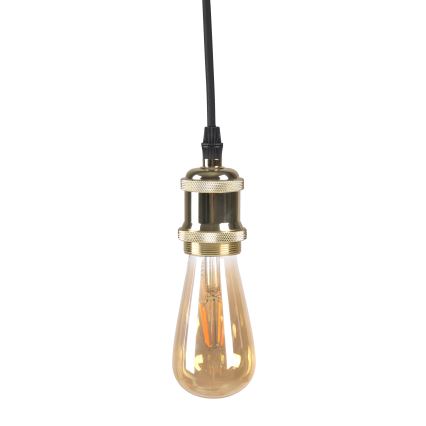 Kabel za napajanje 1xE27/20W/230V zlatni