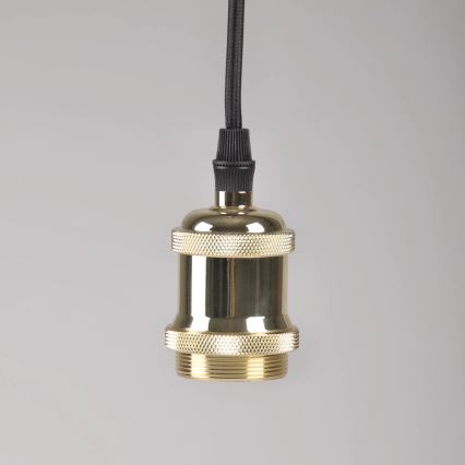 Kabel za napajanje 1xE27/20W/230V zlatni