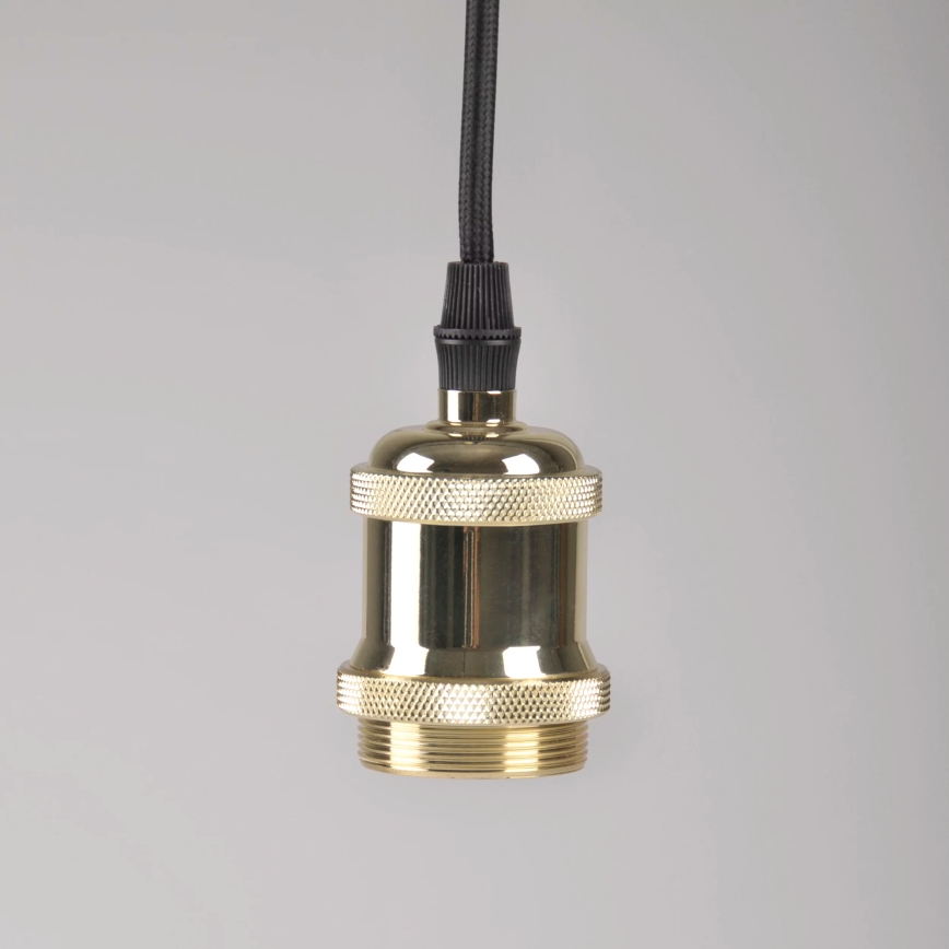 Kabel za napajanje 1xE27/20W/230V zlatni