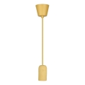 Kabel za napajanje 1xE27/60W/230V beton/bež