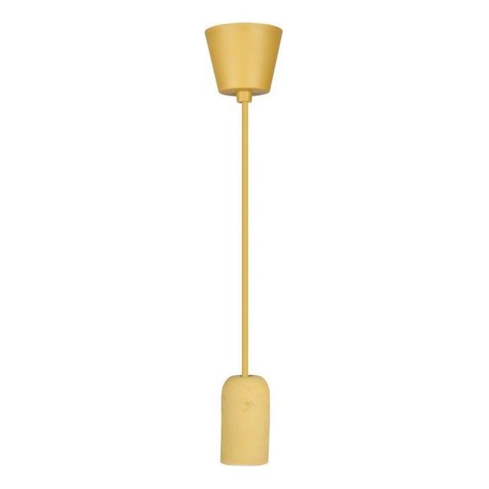 Kabel za napajanje 1xE27/60W/230V beton/bež