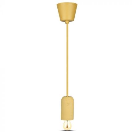 Kabel za napajanje 1xE27/60W/230V beton/bež