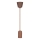Kabel za napajanje 1xE27/60W/230V beton/smeđa