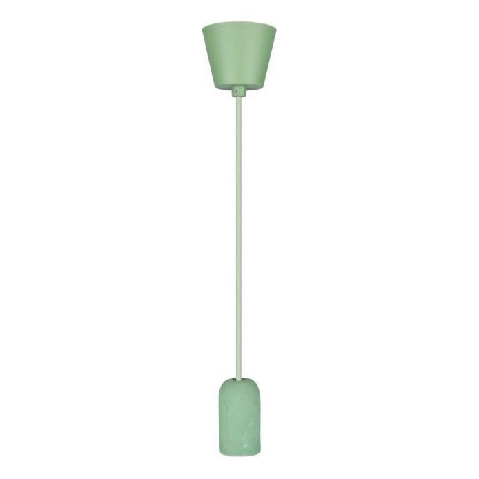 Kabel za napajanje 1xE27/60W/230V beton/zelena
