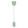 Kabel za napajanje 1xE27/60W/230V beton/zelena