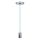 Kabel za napajanje 1xE27/60W/230V svijetloplava/sjajni krom
