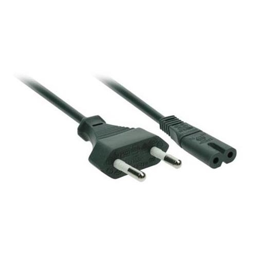 Kabel za napajanje AV uređaja 230V/2,5A, 2-pin