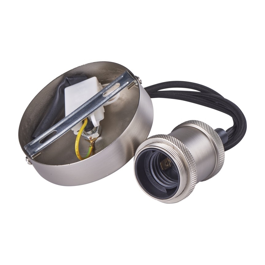 Kabel za napajanje VINTAGE E27 nikal