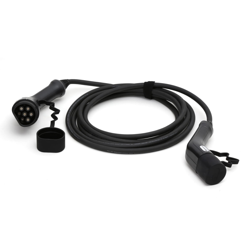 Kabel za punjenje električnih automobila tipa 2 5m 11kW 16A IP54 crna