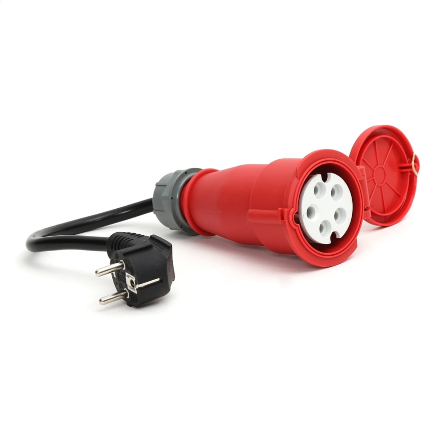 Putna stanica za punjenje električnih automobila EV/PHEV AC Type 2 16A/400V 11kW IP55 7m + adapter 230V 3,7kW + kućište