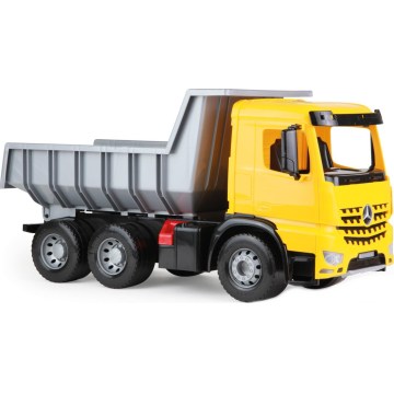 Kamion s kipom Mercedes GIGA TRUCKS 65 cm žuti/sivi