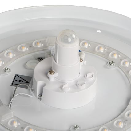 LED stropno svjetlo sa senzorom pokreta i sumraka FOGLER LED/17W/230V prom. 33 cm