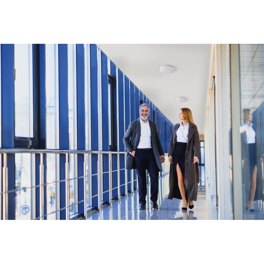 LED stropno svjetlo s integriranim senzorom pokreta i sumraka FOGLER LED/24W/230V Ø 38 cm