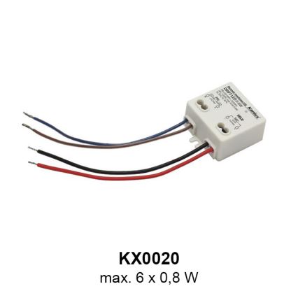 LED Orijentacijska svjetiljka SOLA 1xLED/0,8W/12V
