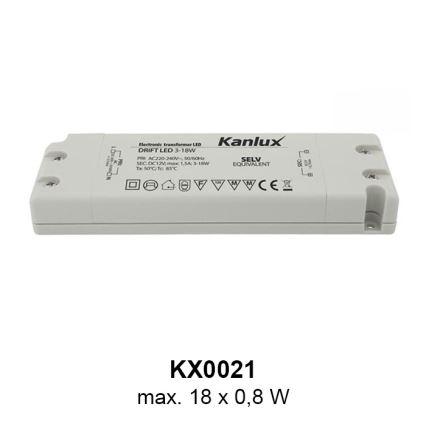LED Orijentacijska svjetiljka SOLA 1xLED/0,8W/12V