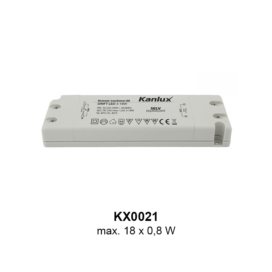LED Orijentacijska svjetiljka SOLA 1xLED/0,8W/12V