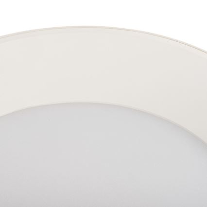 LED ugradna svjetiljka SONOR LED/6W/230V 3000/4000/5700K + LED/1,5W 2200K Ø 9 cm bijela