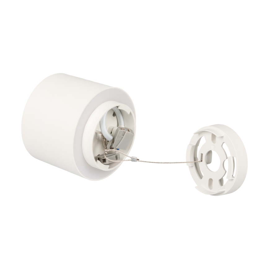 LED ugradna svjetiljka SONOR LED/6W/230V 3000/4000/5700K + LED/1,5W 2200K Ø 9 cm bijela