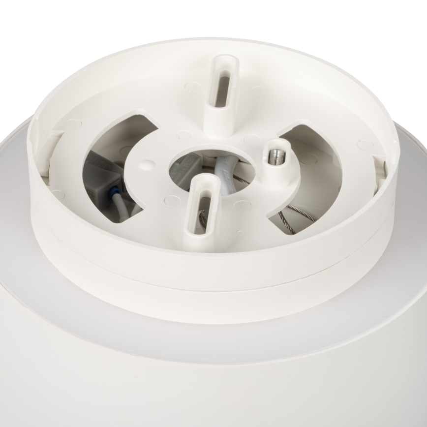 LED ugradna svjetiljka SONOR LED/12W/230V 3000/4000/5700K + LED/1,5W 2200K Ø 14 cm bijela