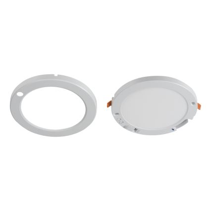 LED Stropna/ugradbena svjetiljka sa senzorom pokreta 2u1 ERGA LED/17W/230V 3000/4000/6500K bijela