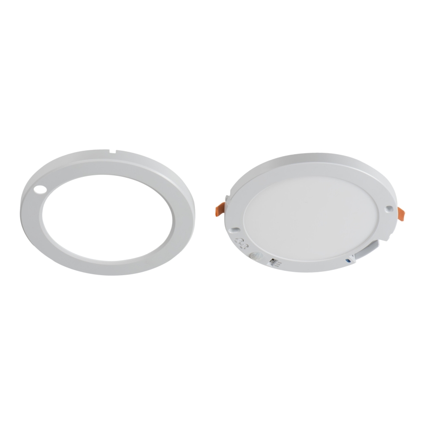 LED Stropna/ugradbena svjetiljka sa senzorom pokreta 2u1 ERGA LED/17W/230V 3000/4000/6500K bijela