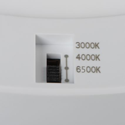 LED Stropna/ugradbena svjetiljka sa senzorom pokreta 2u1 ERGA LED/17W/230V 3000/4000/6500K bijela