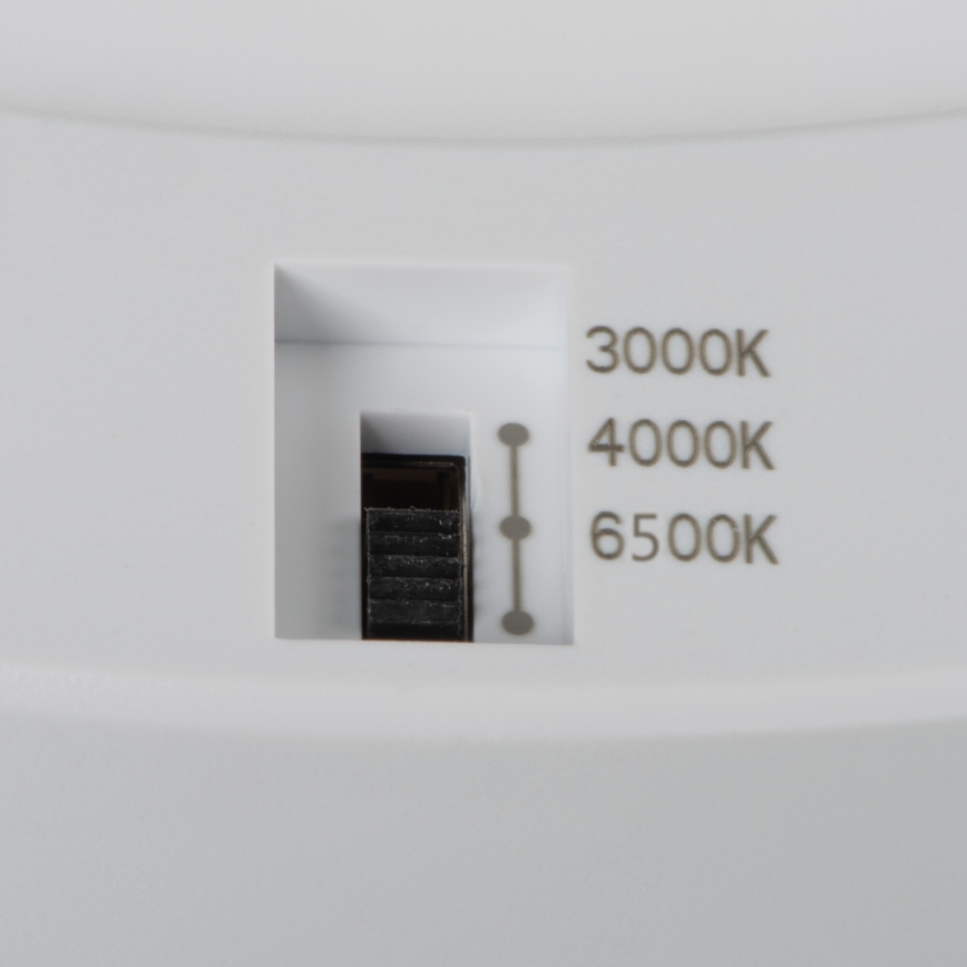 LED Stropna/ugradbena svjetiljka sa senzorom pokreta 2u1 ERGA LED/17W/230V 3000/4000/6500K bijela
