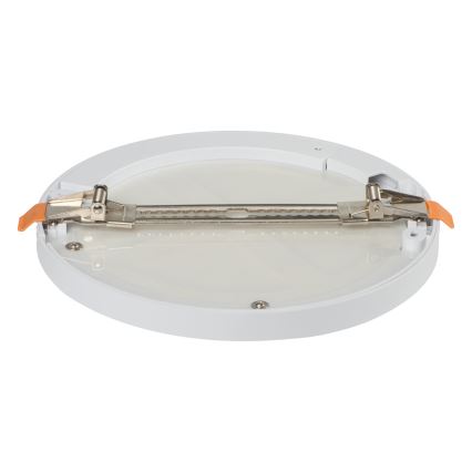 LED Stropna/ugradbena svjetiljka sa senzorom pokreta 2u1 ERGA LED/17W/230V 3000/4000/6500K bijela