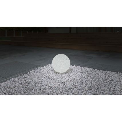 Vanjska svjetiljka STONO 1xE27/15W/230V, promjer 20 cm, IP65