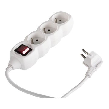 Kanlux 25954 - Produžni kabel LUNGA s prekidačem 1,4 m
