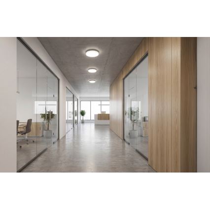 LED stropno svjetlo VARSO LED/22/30W/230V 3000/4000/6500K Ø 33 cm IP54