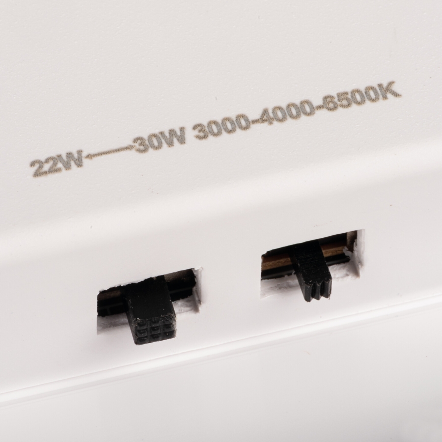 LED stropno svjetlo VARSO LED/22/30W/230V 3000/4000/6500K Ø 33 cm IP54