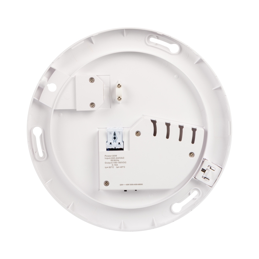 LED stropno svjetlo VARSO LED/22/30W/230V 3000/4000/6500K Ø 33 cm IP54