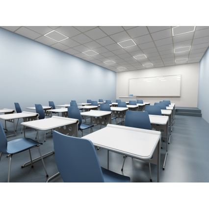 LED Ugradbeni okvir AVAR LED/40W/230V 4000K 59x59 cm