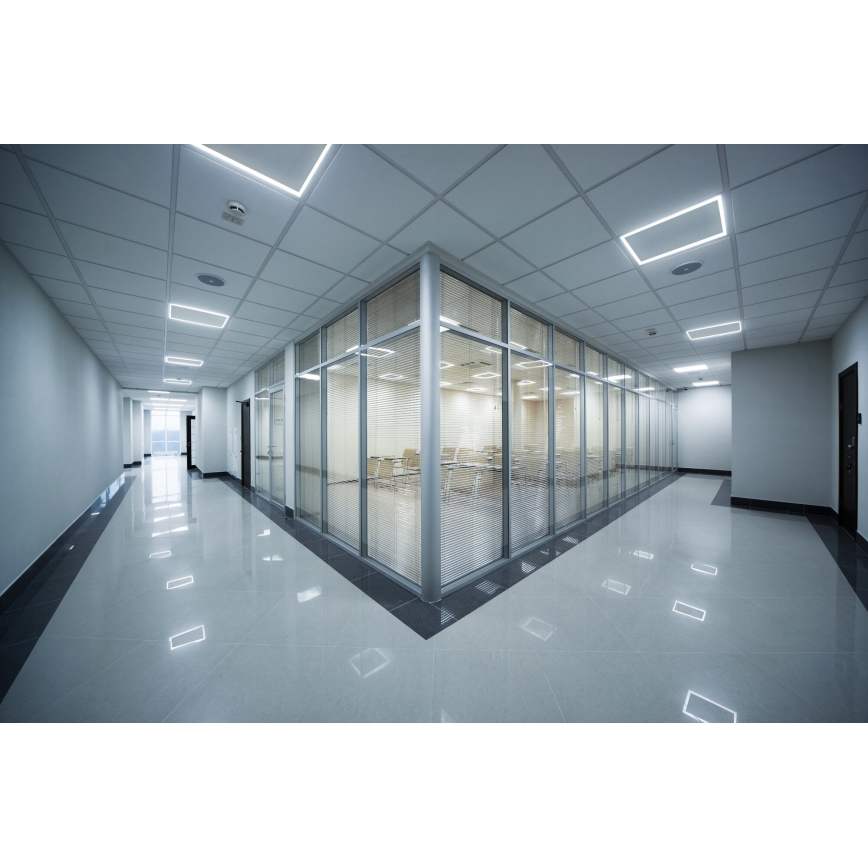 LED Ugradbeni okvir AVAR LED/32W/230V 4000K UGR&lt;19 59,5x59,5 cm
