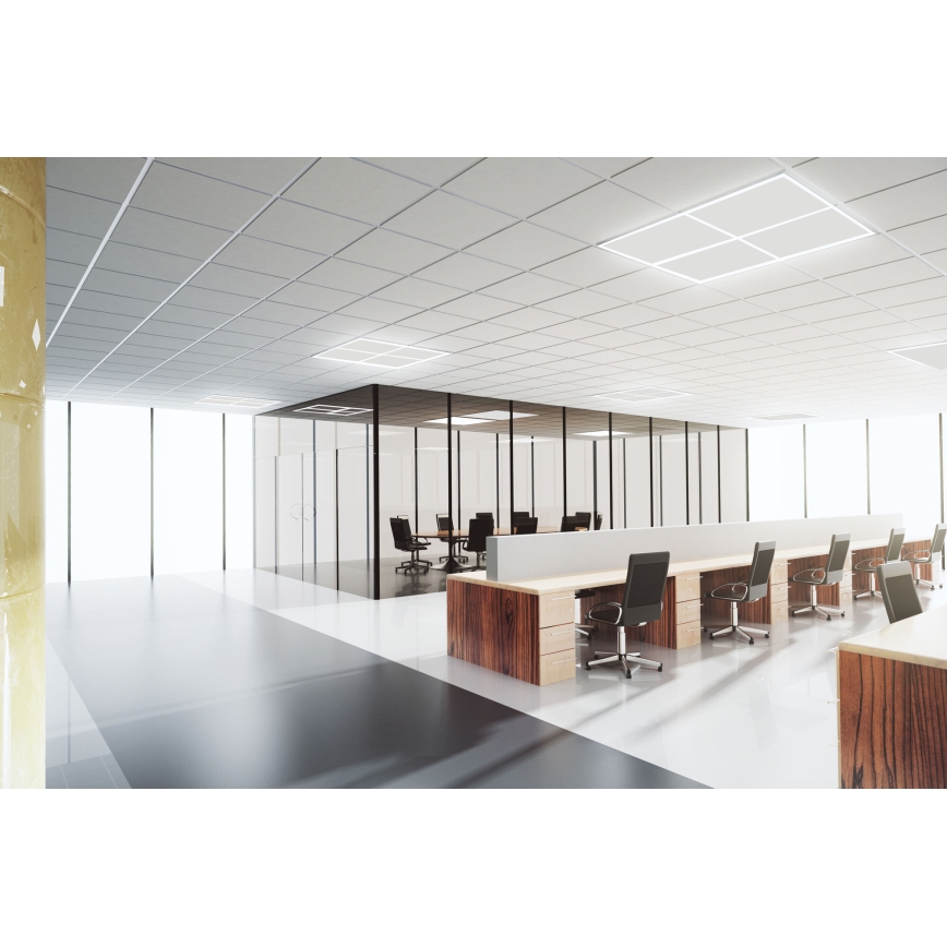 LED Ugradbeni okvir AVAR LED/32W/230V 4000K UGR&lt;19 59,5x59,5 cm