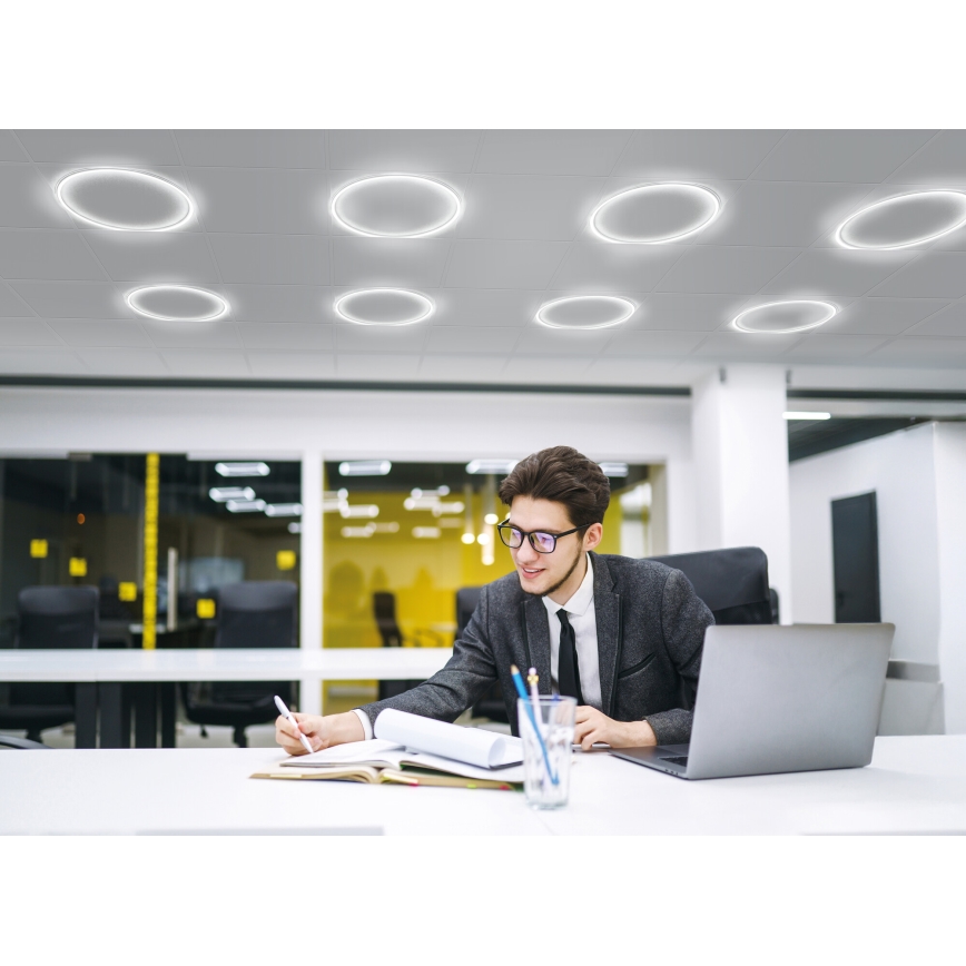 LED Ugradbeni okvir AVAR LED/40W/230V 4000K pr. 59 cm