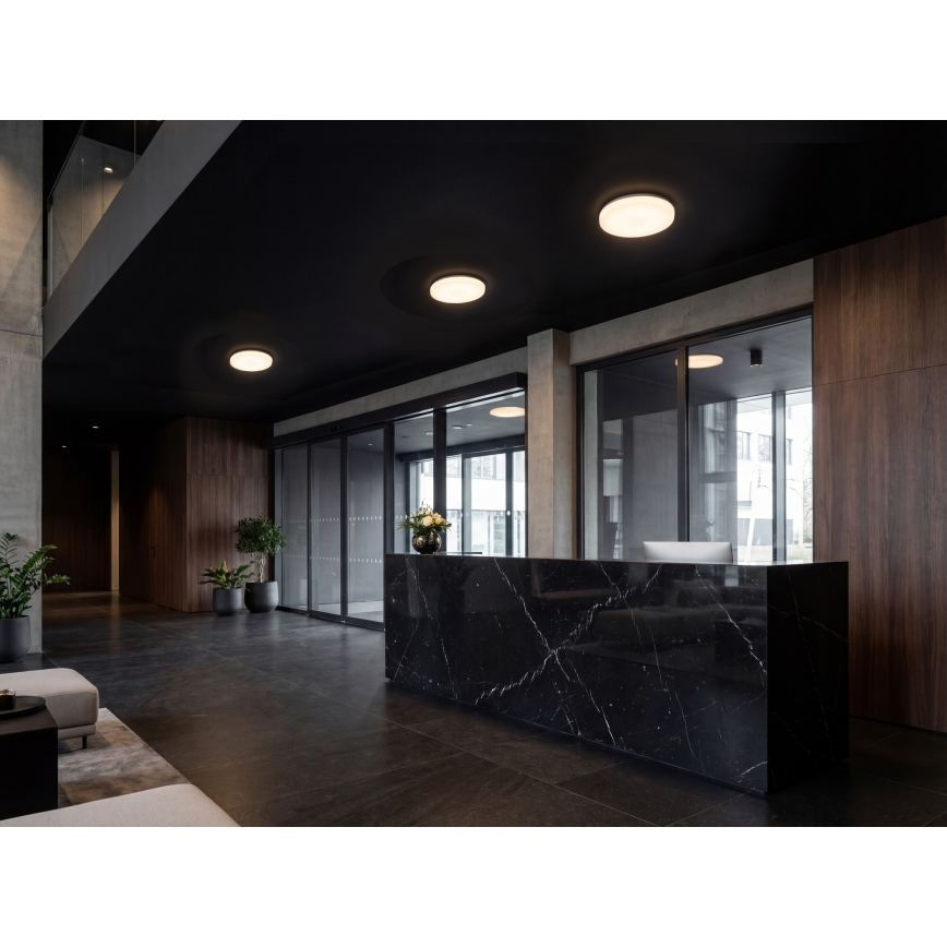 LED stropno svjetlo s senzorom pokreta i sumraka VARSO LED/22/30W/230V 3000/4000/6500K promjer 33 cm IP54