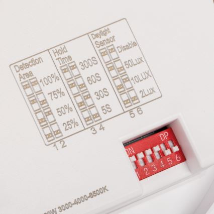 LED stropno svjetlo s senzorom pokreta i sumraka VARSO LED/22/30W/230V 3000/4000/6500K promjer 33 cm IP54