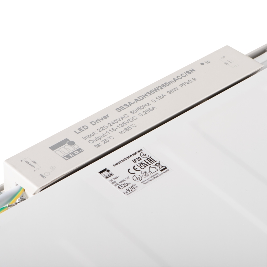 LED Ugradbeni panel BAREV ECO LED/36W/230V 4000K 60x60 cm