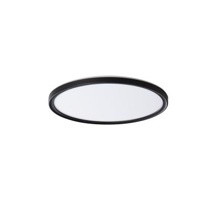 LED Stropna svjetiljka za kupaonicu AZPO LED/11,8W/230V pr. 22,5 cm IP54 crna