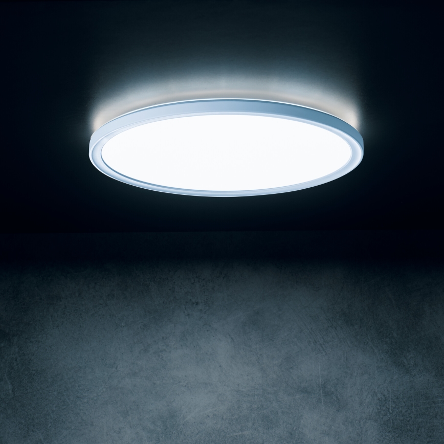 LED stropna svjetiljka AZPO LED/11,8W/230V s izborom 3000/4000/6000K, Ø 22,5 cm, IP54, bijela