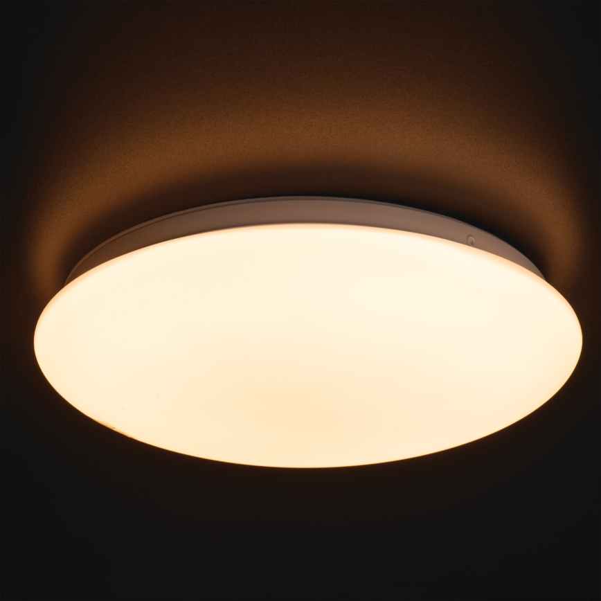 LED stropna svjetiljka za kupaonicu sa senzorom pokreta i sumraka CORSO LED/12W/230V 3000/4000/6500K pr. 27,8 cm IP44