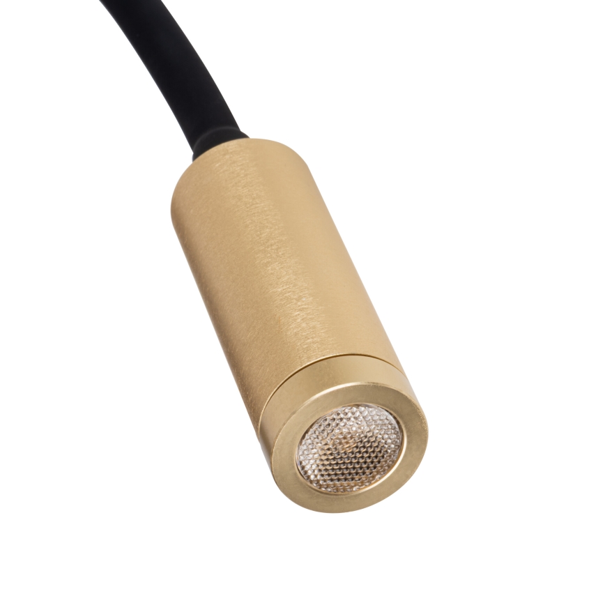 LED fleksibilna lampica TONIL LED/3,3W/230V crna/zlatna