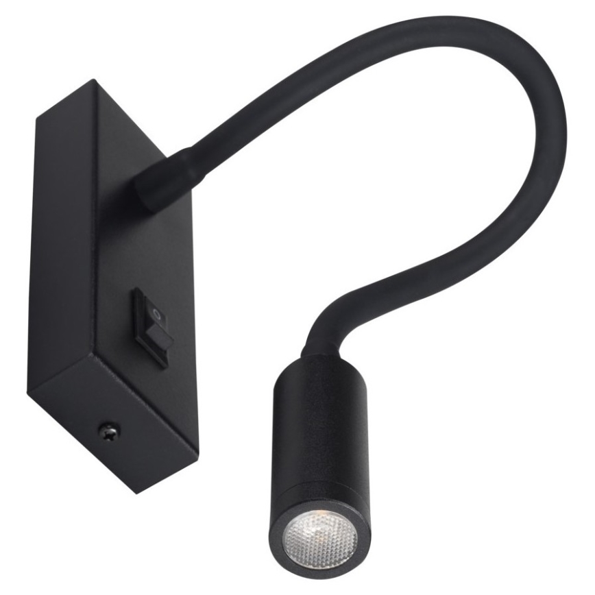 LED fleksibilna svjetiljka TONIL LED/2,7W/230V crna